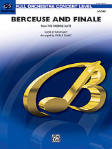 Berceuse and Finale Orchestra Scores/Parts sheet music cover Thumbnail